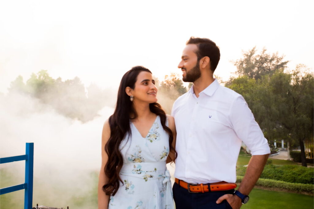 Romantic pre wedding shoot in India by R K Verma Photography